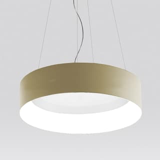 Artemide Tagora Suspension 970 - Direct + Indirect Emission - dimmable - Beige/White — M250921