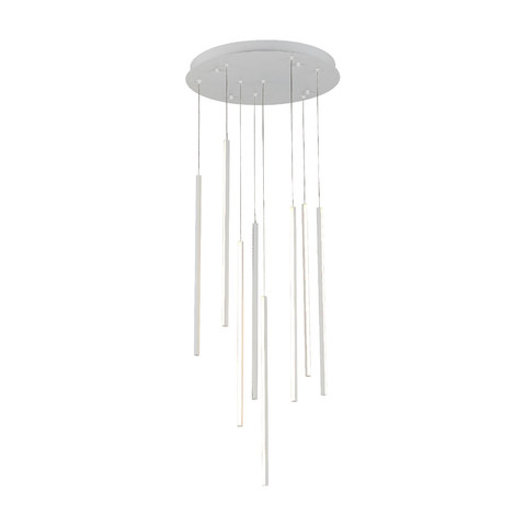 ACA Lighting ALICE-PENDANT LIGHT SAND BLACK ALUMINUM LED 50W CCT CCT 2800K-3200K-4000K 2000LM IP20 — manufacturer representative image