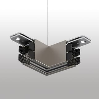 Artemide Turn Around - Track - Suspension - Direct + Indirect - Angular Element - 90° — TA80222