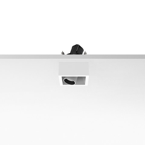 Flos Johnny 80 Semi-Recessed 1L Square — manufacturer representative image