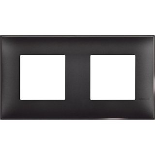 BTicino Cover plate - 2+2 horizontal/vertical installation modules — R4802M2BG