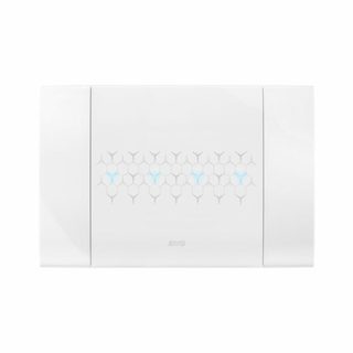 AVE SMART44 TOUCH WHITE METAL F.PLATE4M — 44PSMTC4B