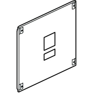 BTicino Front panel with 4 screws for M250-630E with earth leakage module underneath 850x600mm — 9782/TN