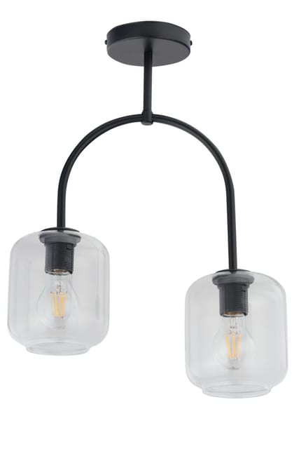 Sigma SHINE 2 Ceiling lamp black transparentny — 32243
