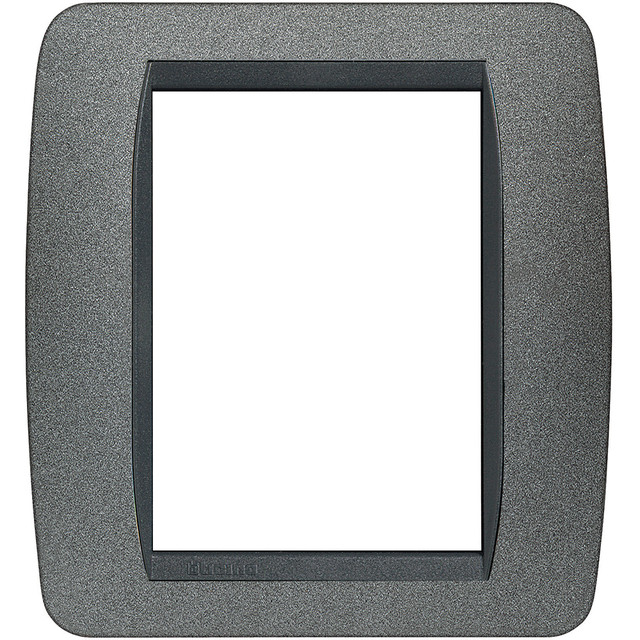 BTicino Cover plate 3+3 modules - graphite — L4826GF