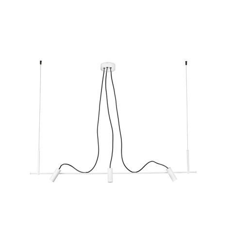 Faro Barcelona CLAP White linear wall lamp/ceiling 3x6W 3000K 38º — manufacturer representative image