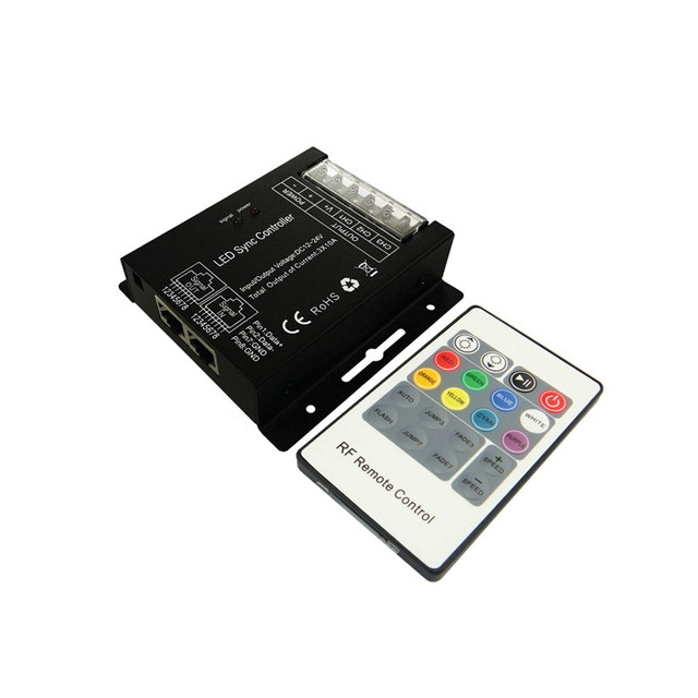 ACA Lighting P/O CCT LED CONTROLLER 20A 240W/12V 480W/24V & RF TOUCH REMOTE — SZ600RGB
