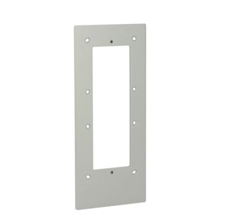 BTicino Accessory plate compatible with Linea 300 – Aluminium finish — 345121