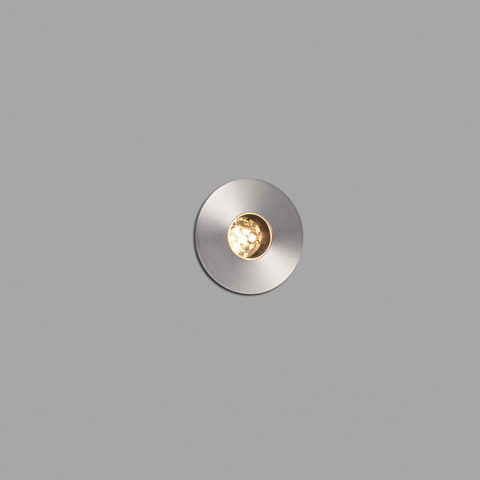 Faro Barcelona GRUND 37 Inox recessed lamp 2W 2700K — manufacturer representative image