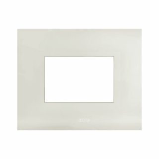 AVE SMART 44 IVORY METAL F.PLATE 3M — 44PSM3AVR