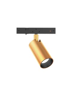 Zambelis 25252 MAGNETIC SPOT LED LIGHT FOR MAGNETIC TRACKS 6MM, 5W 3000K, ANTIQUE BRASS