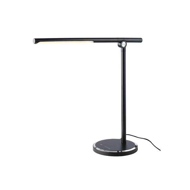 ACA Lighting DESK LAMP LED 7W BLACK CCT 300LM DIMMABLE+TOUCH SWITCH+USB CHARGER DEGAS — SF1816LEDB