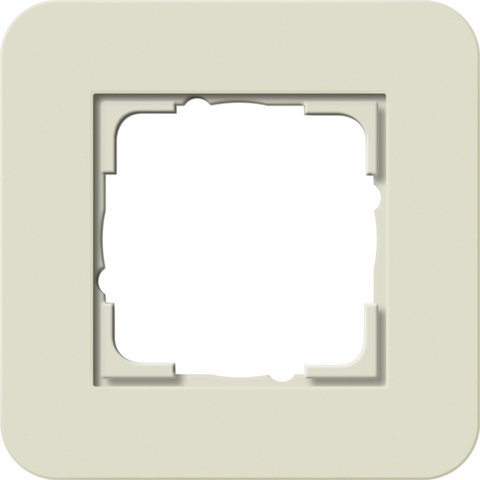 Gira E3 cover frame sand soft touch with anthracite carrier frame sand Soft Touch with anthracite carrier frame — 0211427