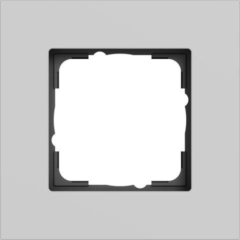 Gira Esprit cover frame aluminium grey matt (lacquered) aluminium grey matt (lacquered) — 0211405
