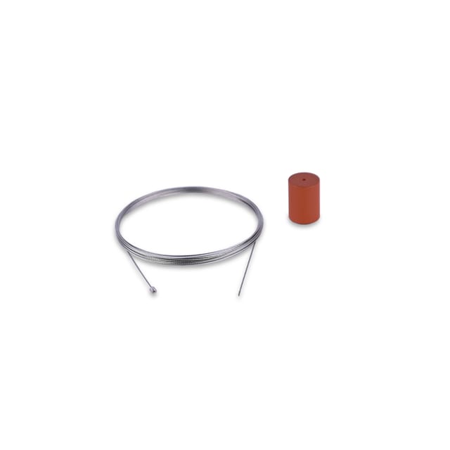 Flos Skynest Motion Red ceiling rose and steel cable assembly — RF6391035