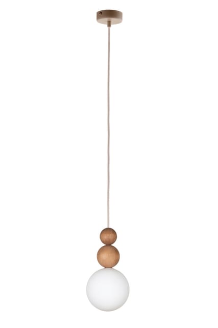Sigma Pendant lamp RONA 2 drewno jasny brąz 41679