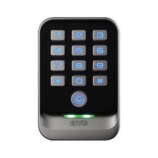 AVE VANDAL-PROOF NUMERICAL KEYPAD FOR ACCESS CONTROL. RGB BACKLIGHTING. INTEGRATED MIFARE READER. IP65. IK8. GREY COLOR — 442MBEXT-TN