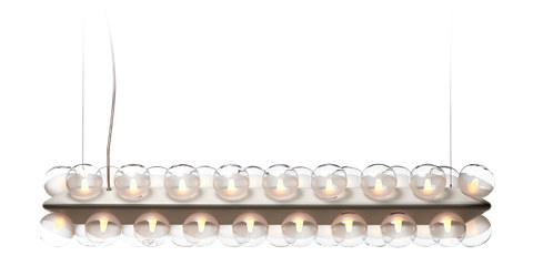 Moooi Prop Light Suspended Double, 2700K (Soft White) — manufacturer image