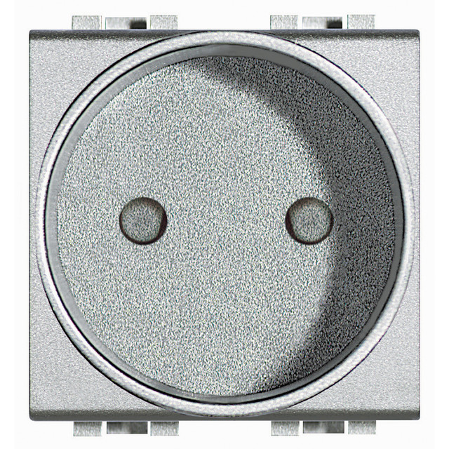 BTicino Socket 2P 16A 250 Vac - standard France - shielded tulip contacts — NT4143