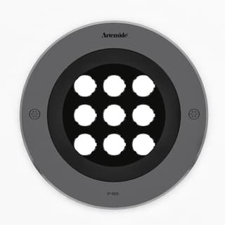Artemide Ego 220 downlight Round EL 3000K Inox IK10 — T4086ELPTW00
