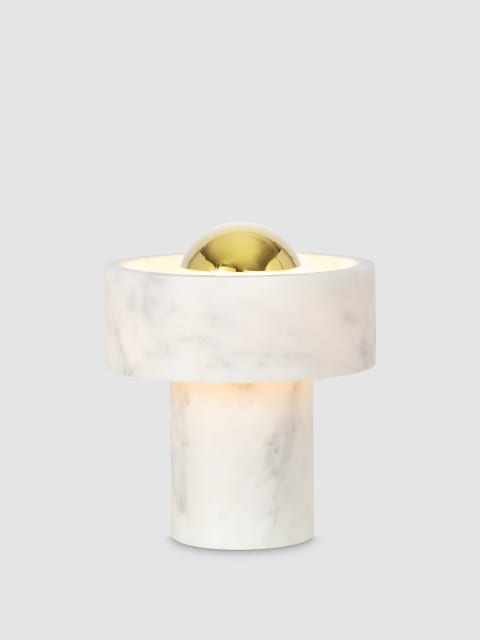 Tom Dixon Stone Portable Light | Gold — STPO01UN
