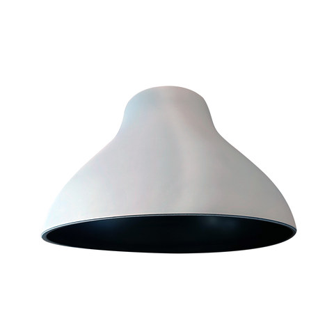 ACA Lighting NETTO GLASS GREY-BLACK D32 X H20 CM E27 — manufacturer representative image