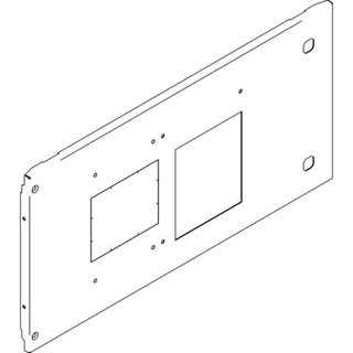 BTicino Front panel for M160-250E draw-out version horizontal 600x300mm — 9541/ETN