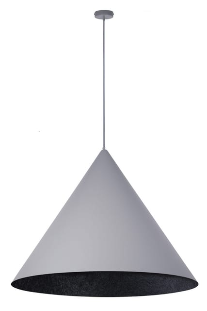 Sigma Pendant lamp VESUVIO L grey/black 3xE27 41055