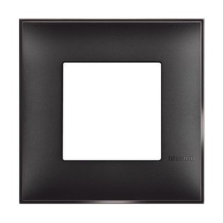 BTicino Cover plate - 2 modules — R4802BG