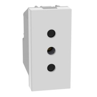 BTicino Italian standard P11 socket outlets. Socket 2P+E 10 A 250 Va.c. — JW4113