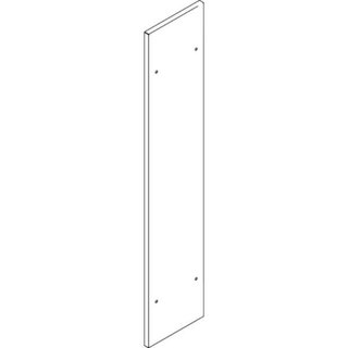 BTicino Metal sheet side panel for ventilation for cabinets MDX800 H= 1600mm — 92080C