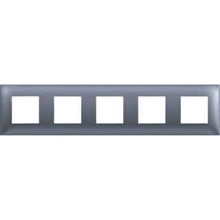 BTicino Cover plate - 2+2+2+2+2 horizontal/vertical installation modules — R4802M5LM
