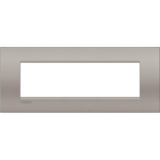 BTicino Cover plate AIR 7 modules - sand — LNC4807SB