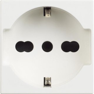 BTicino Socket 2P+E 10A and 16A 250 Vac (item sold in box packaging) — RW4140A16P