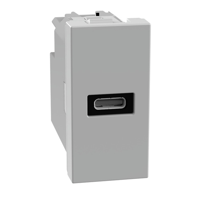 BTicino USB charger with 1 type C port - 20W — JG4192C