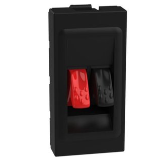 BTicino Connector for speakers home cinema - 1 module - dark — YD4294
