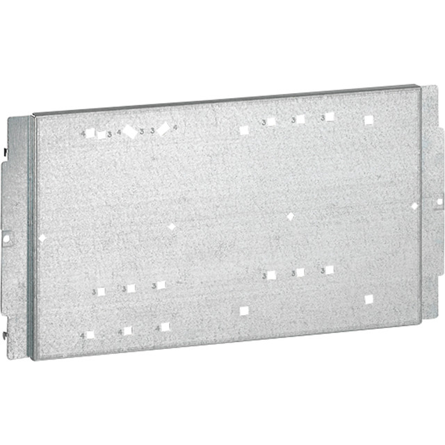 BTicino Fixing plate for M160-630E vertical with earth leakage module — 9532PC/TN