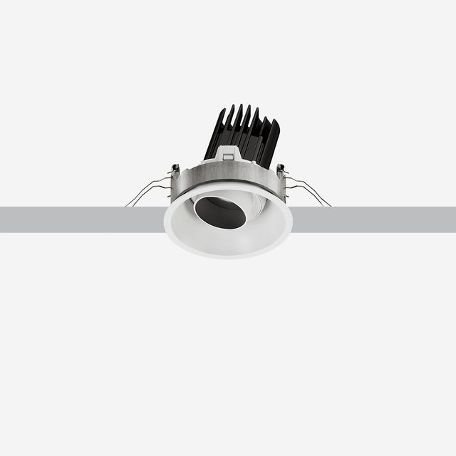 iGuzzini Laser Evo recessed ø 96 mm Easy Adjustable lighting product