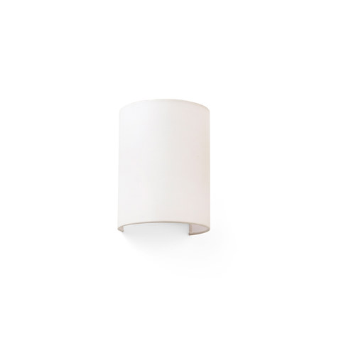 Faro Barcelona COTTON R Round beige wall lamp vertical 1L — manufacturer representative image