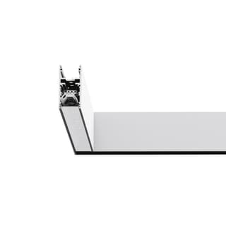 Artemide A.39 Recessed - 90° Corner Trim 3000K Undimmable Silver — AT30005