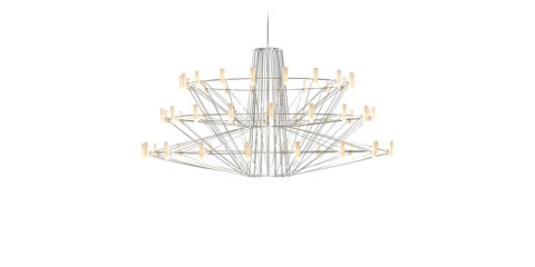 Moooi Coppélia Suspended Large, Chrome — manufacturer image