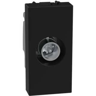 BTicino Direct coaxial socket - 1 module - dark — YD4202D