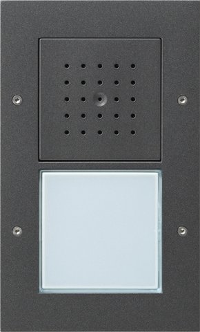 Gira Surface-mounted door station, 1 gang anthracite — 126667