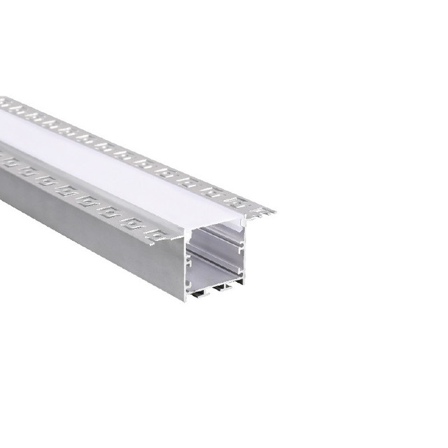ACA Lighting WINT ALUMINUM PROFILE P235 WITH OPAL PC DIFFUSER 2m/pc — P235U