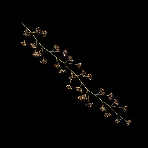 ACA Lighting LED CHRISTMAS BRANCH GOLDEN WW IP44 1500MM 280LED 4.5V 3.6W 5M LEADWIRE — manufacturer representative image