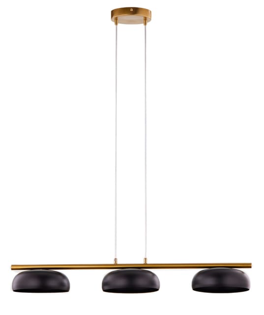 Sigma Pendant lamp OLAF 3 gold/black 41689