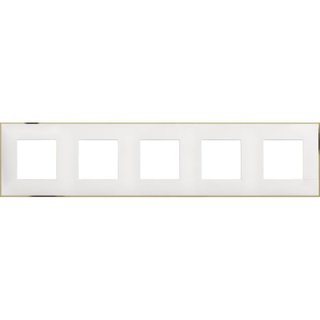 BTicino Cover plate - 2+2+2+2+2 horizontal/vertical installation modules — R4802M5WD