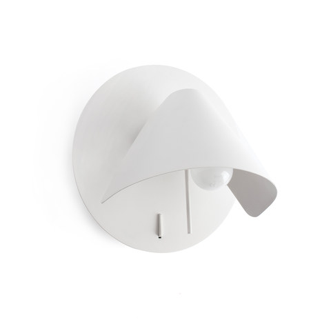 Faro Barcelona NOON White wall lamp — manufacturer representative image