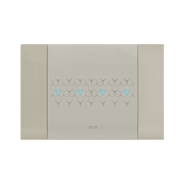 AVE SMART44 TOUCH TAUPE MET F.PLATE 4M — 44PSMTC4TO