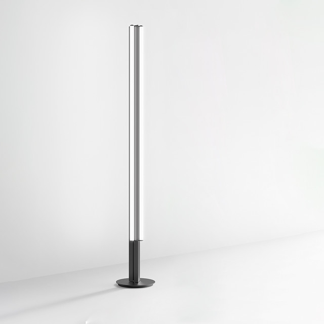 Artemide Dreispitz - Floor - 3 Diffused Emission - Black - APP Compatible — 1860030APP